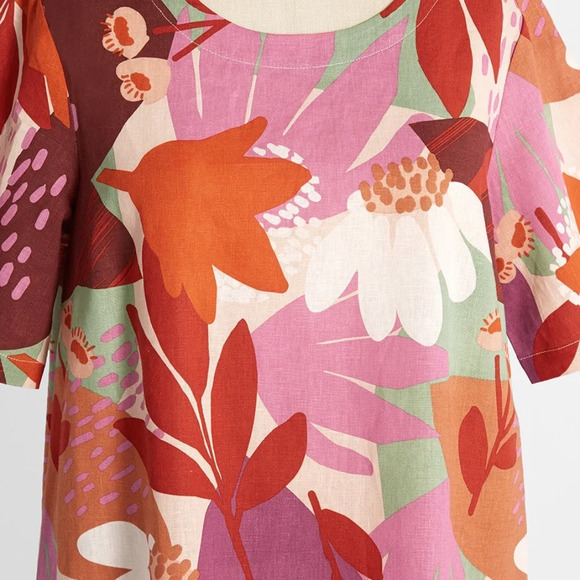 Modcloth "Amused and Enthused" Shift Dress Princess Highway - Picture 3 of 4